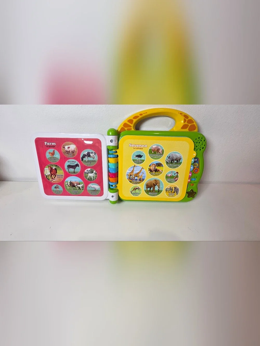 LeapFrog 100 Animals Interactive Book for Babies & Toddlers